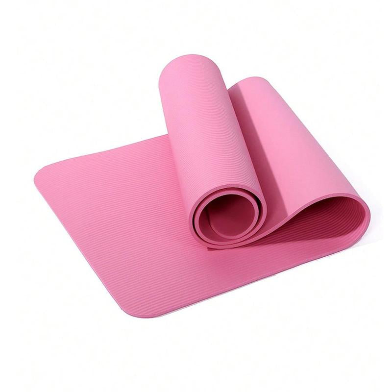 Yoga Mat, Non-Slip Fitness Yoga Mat, Fitness Exercise Mat, Solid Color Pilates Mat, Fitness Equipment for Home Gym, Yogachallenge