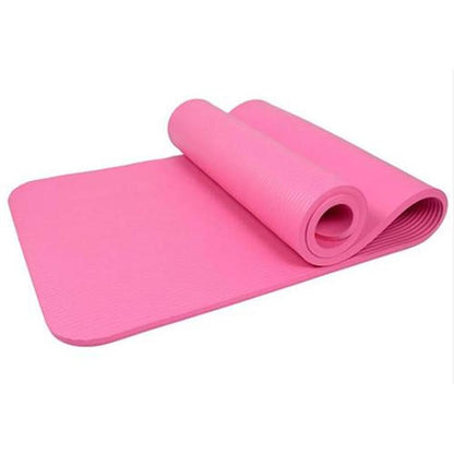 Yoga Mat, Non-Slip Fitness Yoga Mat, Fitness Exercise Mat, Solid Color Pilates Mat, Fitness Equipment for Home Gym, Yogachallenge