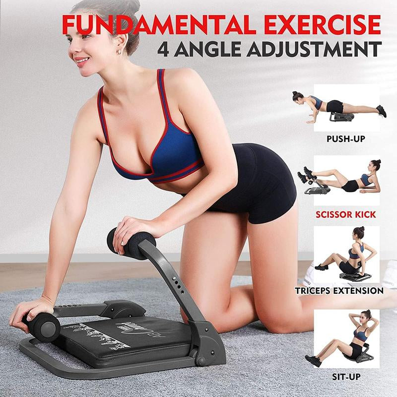 MBB Ab Workout Equipment - Home Gym Abdominal Training Machine and Crunch Bench for Comprehensive Full Body Exercise